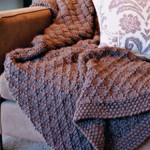 Lattice and Basketweave Throw