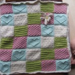 Textured Blocks Baby Blanket