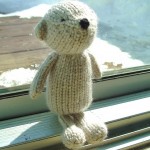 Henri The Knitted Bear