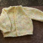 V-neck Baby Sweater ⋆ Knitting Bee