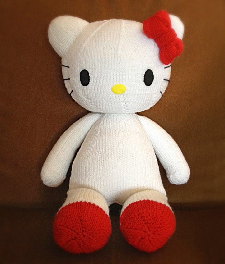 Free Hello Kitty Patterns ⋆ Knitting Bee (1 tricot gratuit