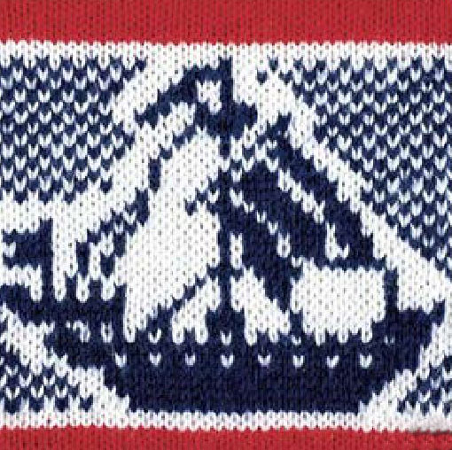 Sail Boat Colorwork Knitting Pattern