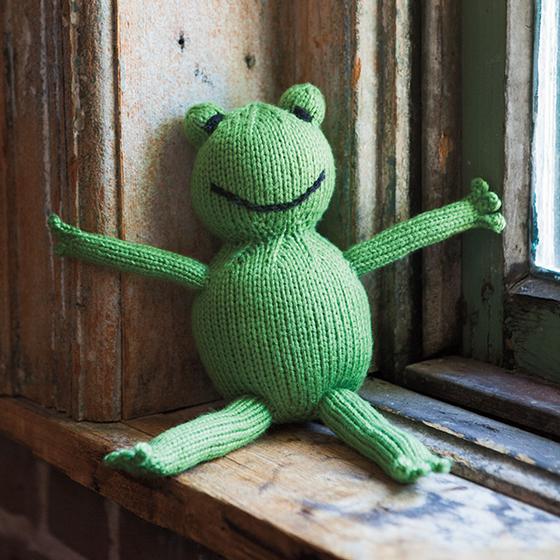 Froggy Knitted Toy