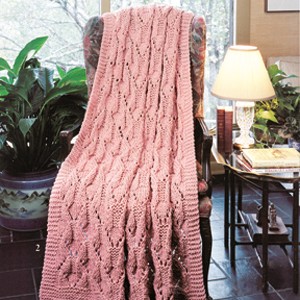 Textural Afghan Quick Knit Pattern ⋆ Knitting Bee