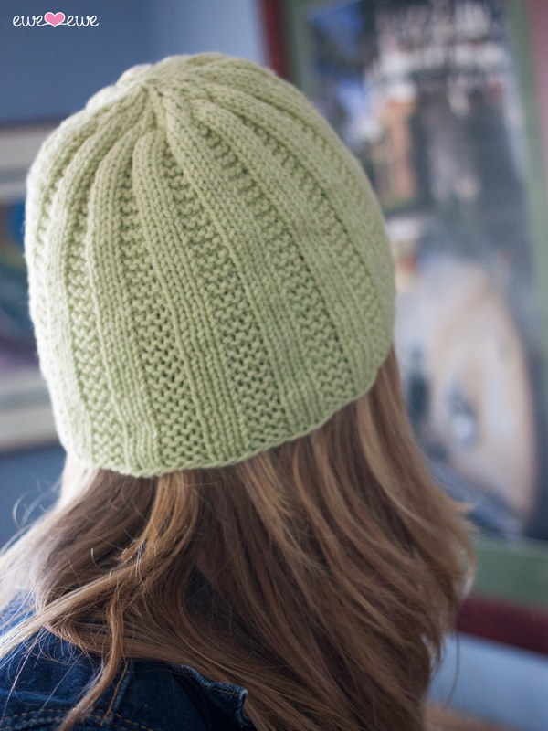 Free Knitting Pattern: Cottage Cap Easy Hat Pattern