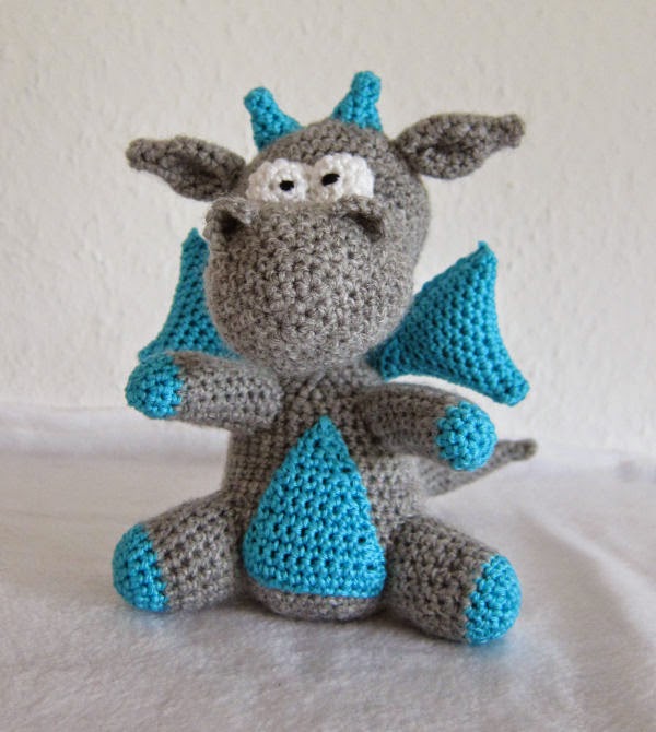 Yaki - Free Dragon Crochet Amigurumi Pattern