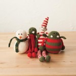Free Christmas Knitting Patterns - Santa, Angel, Snowman and Tree