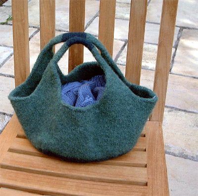 French Market Bag Free Knitting Pattern