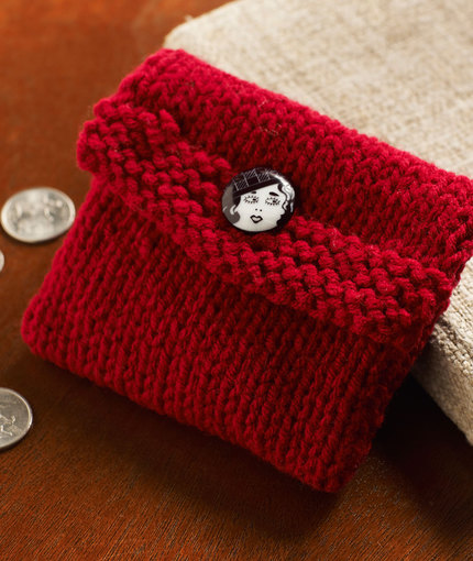 Free coin purse Patterns ⋆ Knitting Bee (6 free knitting patterns)