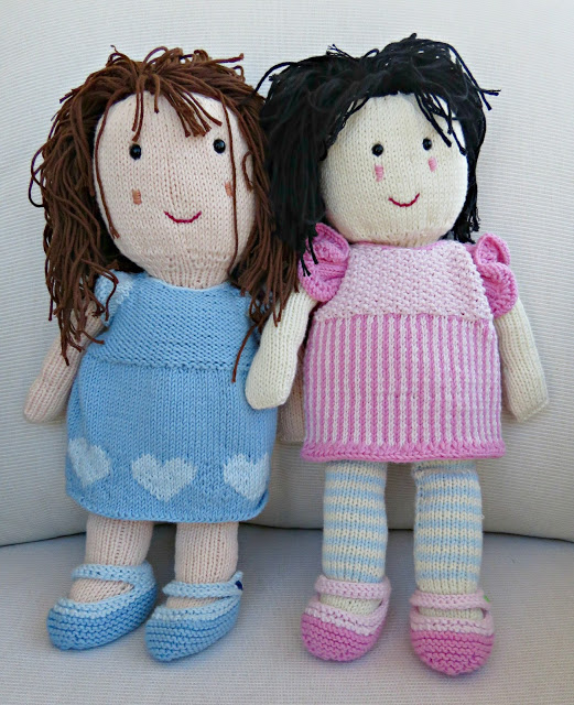 Costa Brava Rag Dolls Free Knitting Pattern