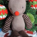Kid's Reindeer Jumper Free Christmas Knitting Pattern