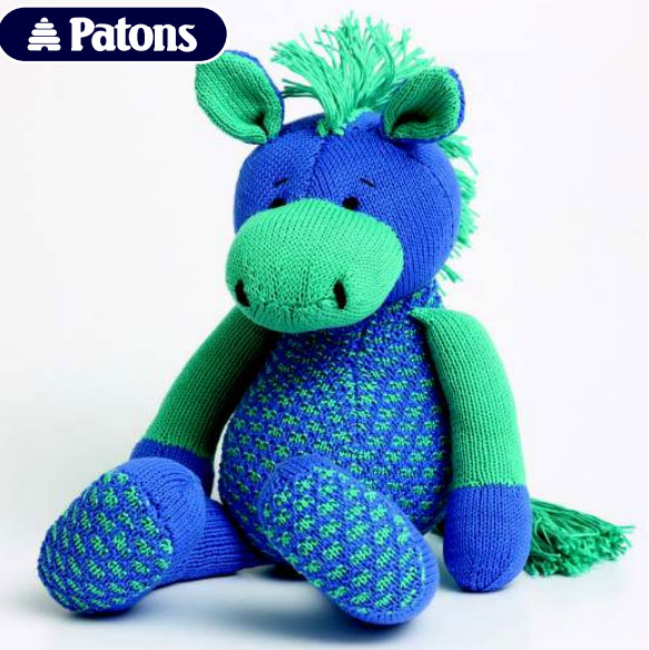 Free Toy Horse Knitting Pattern