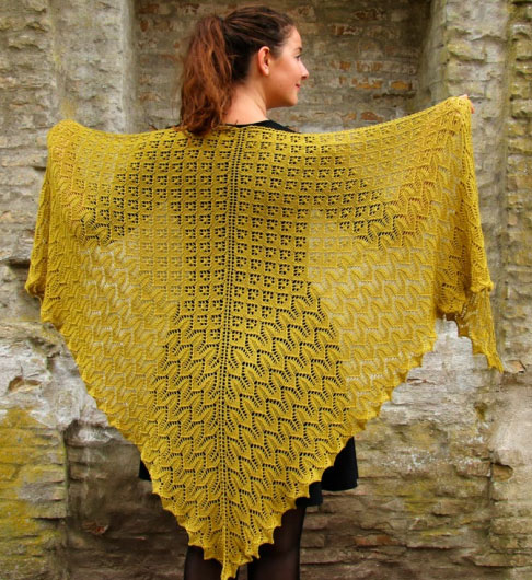 18 Beautiful Free Lace Shawl Knitting Patterns ⋆ Knitting Bee