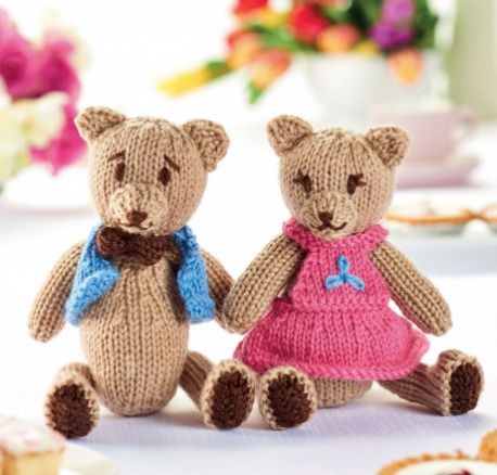 Free Teddy Bear Knitting Patterns (20 free knitting patterns)