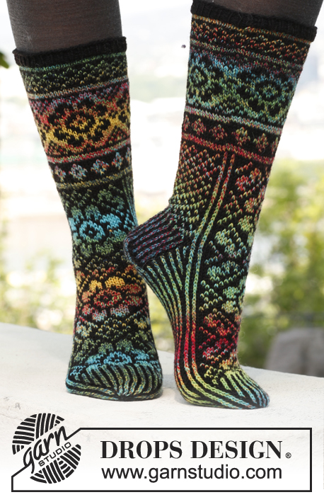 Free fair isle sock patterns Patterns ⋆ Knitting Bee (9 free knitting