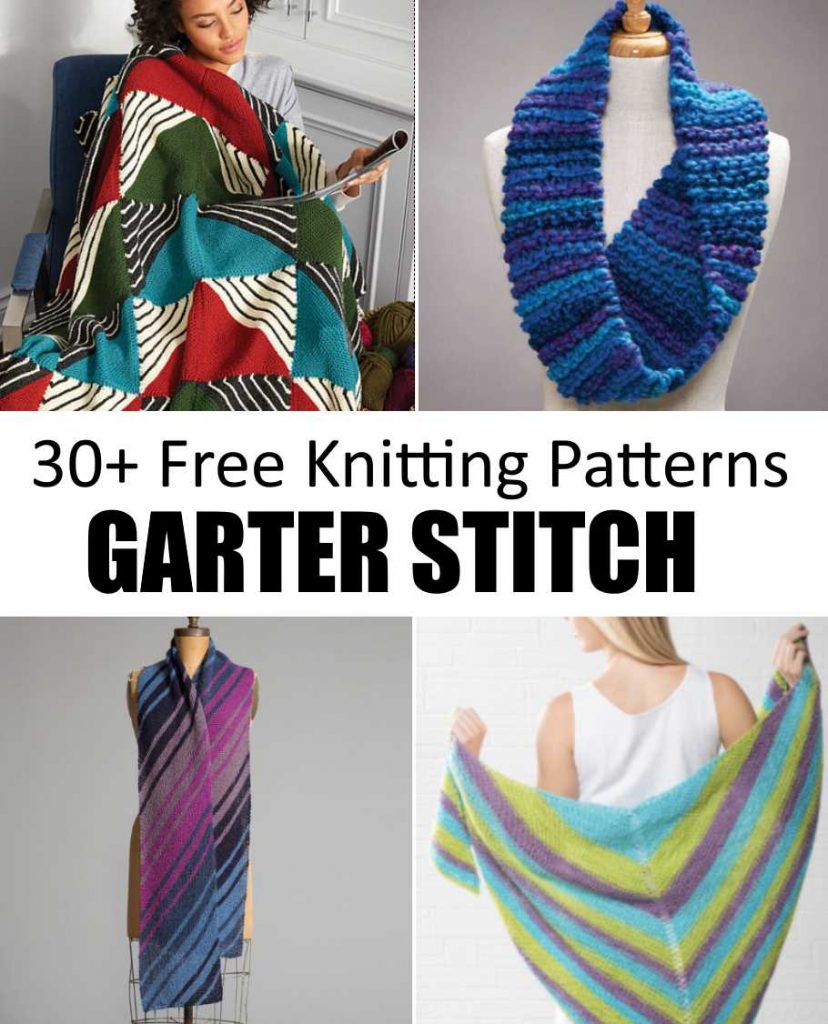 Free Garter Stitch Knitting Patterns