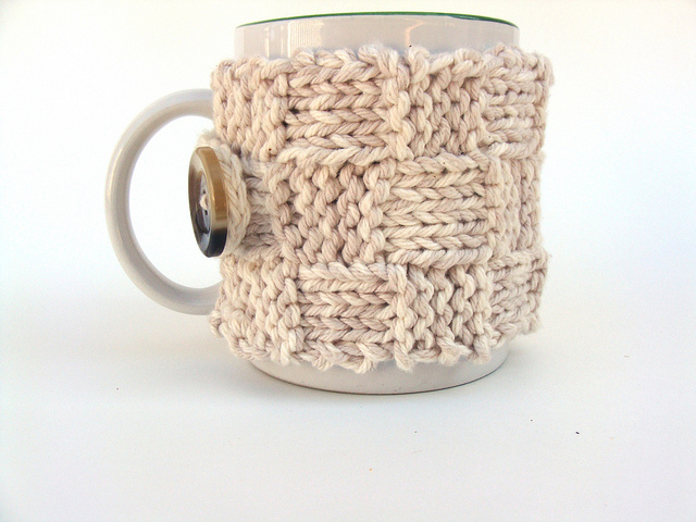 10+ Easy Knit Coffee Cozy Free Patterns to Knit Up Quickly!