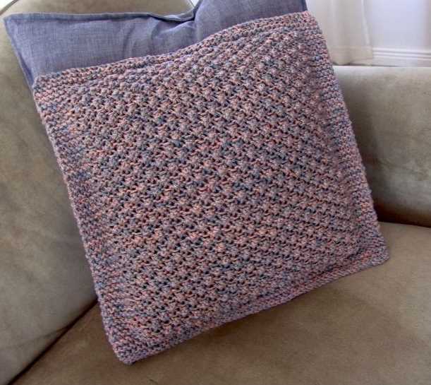 Free free textured pillow knitting patterns Patterns ⋆