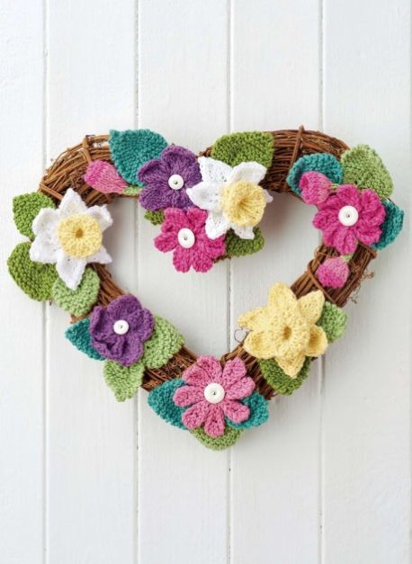 Flowers ⋆ Knitting Bee (60 free knitting patterns)