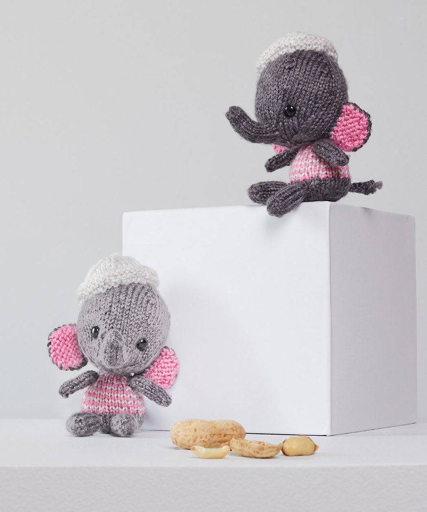 Free elephant Patterns ⋆ Knitting Bee (19 free knitting ...