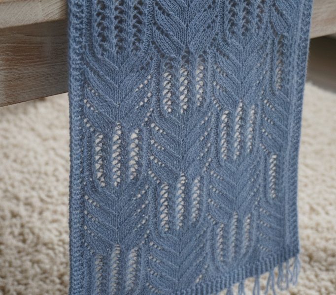 Bear Claw Lace Scarf Pattern