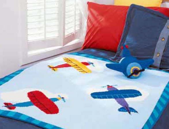 Airplane Blanket Pattern