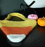 Candy Corn Inspired Bag