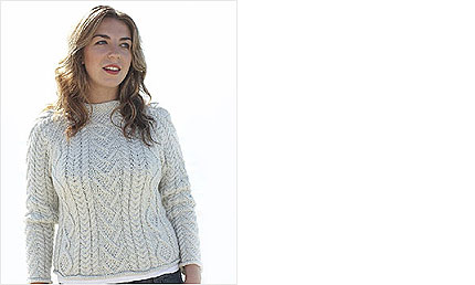 Aran Isle Sweaters - how a dropped stitch gave rise to a popular