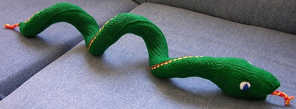 Coiled Snake