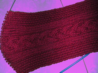 Cable Crochet Scarf Crochet Pattern | Red Heart