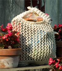 Knitted Grocery Bag