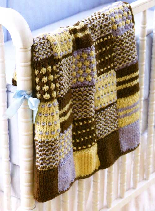 knitonthenet :: Granny Square Shawl