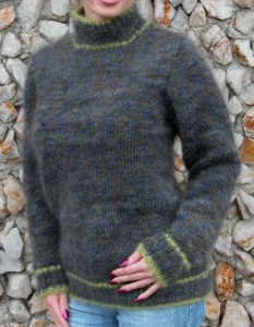 Cozy Mohair Wrap - ABC Knitting Patterns - Free Knitting and