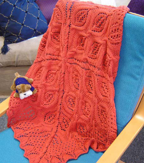 Baby Afghan for Beginners - knit afghans - Yarn Lover&apos;s Room