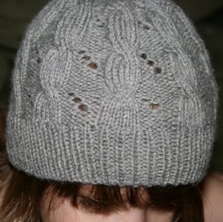 Hermione's Cable & Eyelet Hat 