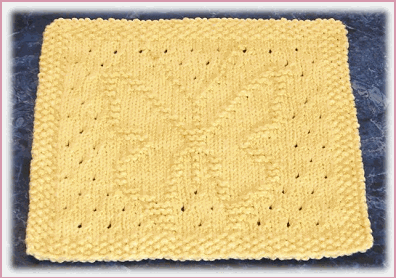 basic loom knit dishcloth patterns