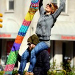 Philadelphia's anti-graffiti knit work