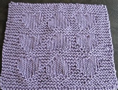 Knitting Pattern Central - Free Lace Cloths (facecloths