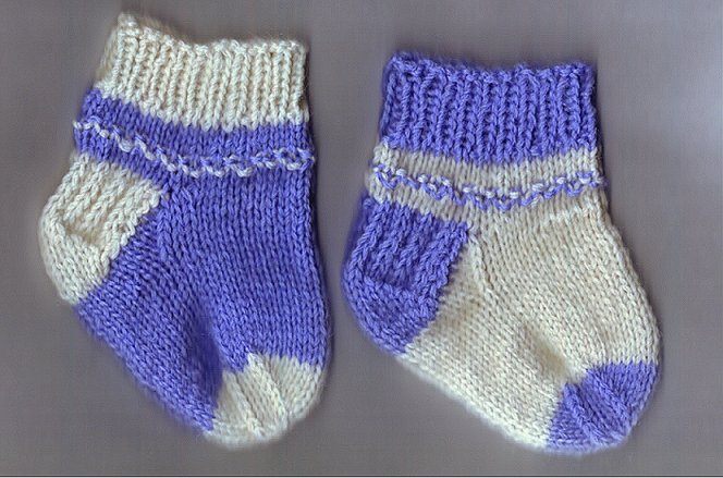 Newborn Sock Pattern