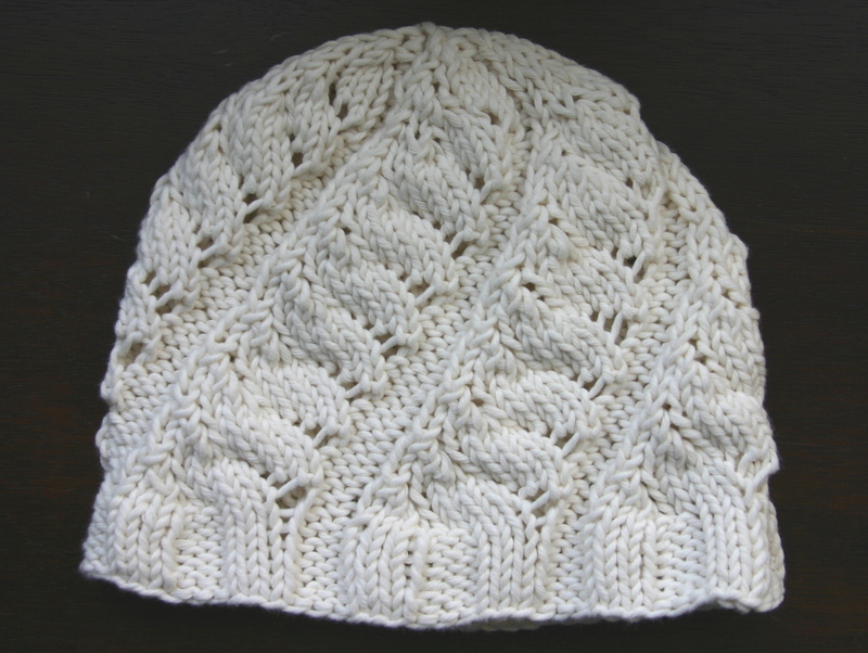 Travel headwear: Ear-flap beanie, easy knit e-pattern