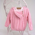 Cabled Toddler Pullover 