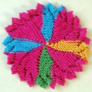 Daisy Stitch Hat Pattern | knitbot, by Hannah Fettig