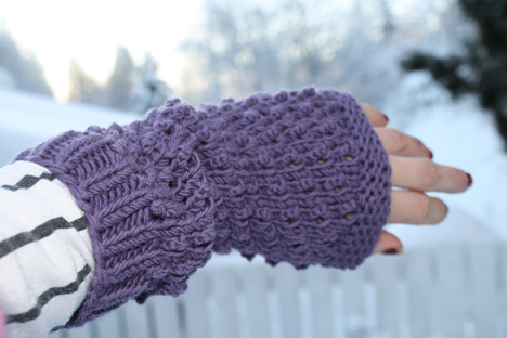 How to Knit Wrist Warmers (Hand Warmers) | eHow.com