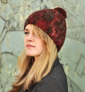 Sideways  Bobble Hat