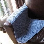 Luca Cabled Baby Blanket