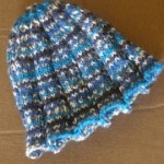 Magic Stripes Ribbed Newborn Hat