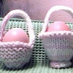 One Egg Easter Basket Knitting Pattern
