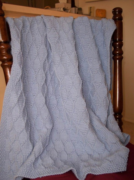 Quilted Blocks Baby Blanket