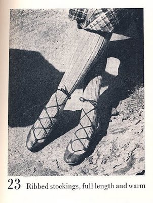 Ribbed Stockings, 1948