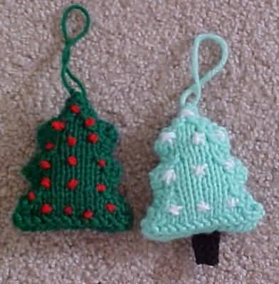 &quot;Christmas Pickle&quot; Knitted Holiday Christmas Ornament Pattern by